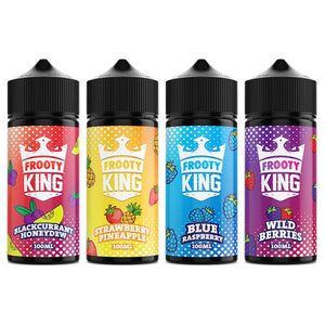 Frooty King 100 ml Shortfill aux fruits tropicaux (0 mg, 70VG/30PG)