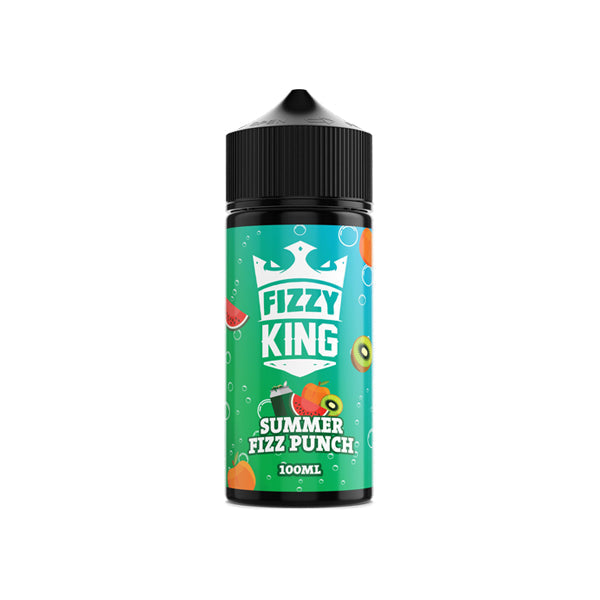 Fizzy King 100ml Refreshing Shortfill E-Liquid (0mg, 70VG/30PG)