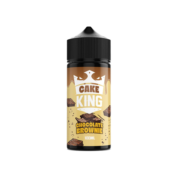 Cake King 100ml Nicotine-Free Shortfill E-Liquid (70VG/30PG)