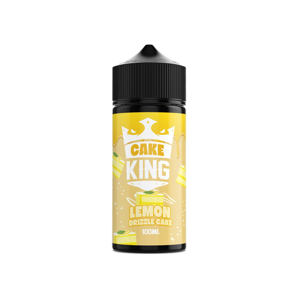 Cake King 100ml Nicotine-Free Shortfill E-Liquid (70VG/30PG)