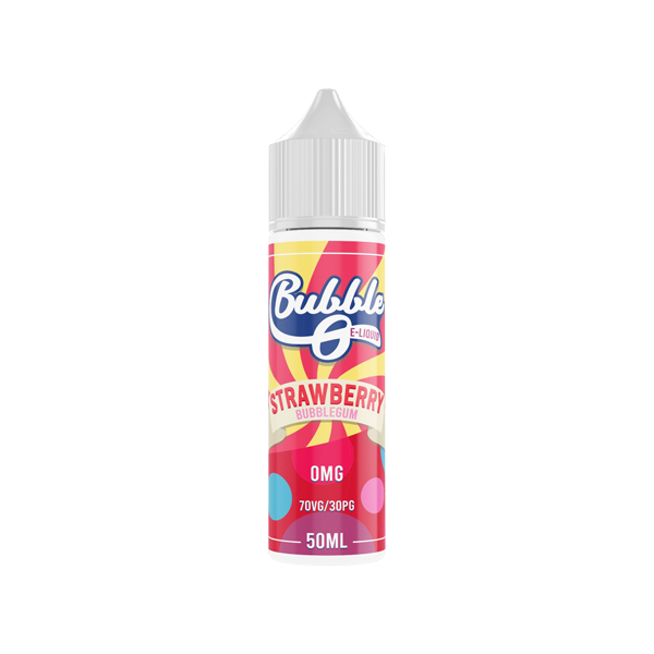 Bubble O 50ml Shortfill - Sweet Bubblegum Bliss (0mg, 70VG/30PG)