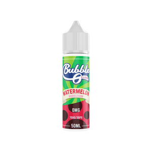 Bubble O 50ml Shortfill - Bonheur sucré Bubblegum (0mg, 70VG/30PG)