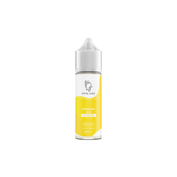 Nicotine-Free EFFIN Juice 50ml Shortfill - Customizable 50VG/50PG Blend