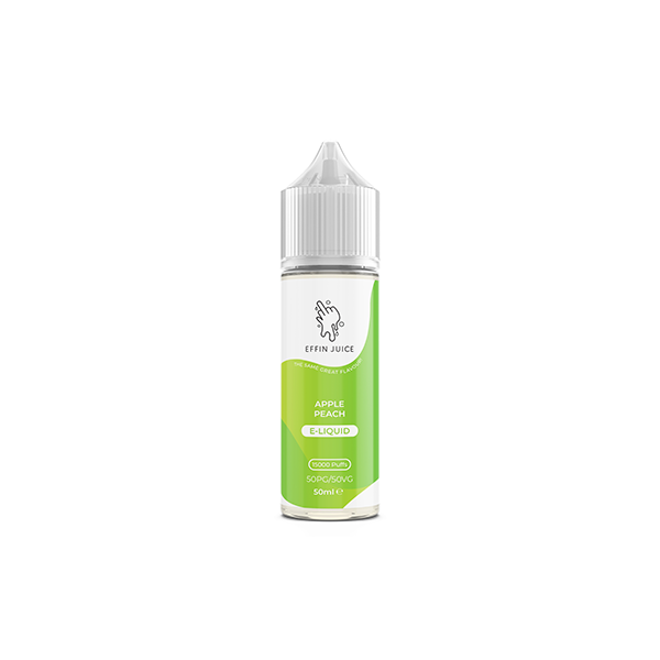 Nicotine-Free EFFIN Juice 50ml Shortfill - Customizable 50VG/50PG Blend