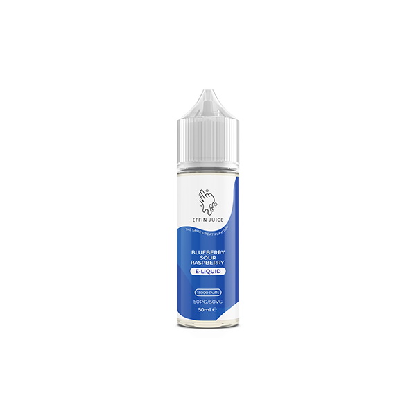 Nicotine-Free EFFIN Juice 50ml Shortfill - Customizable 50VG/50PG Blend