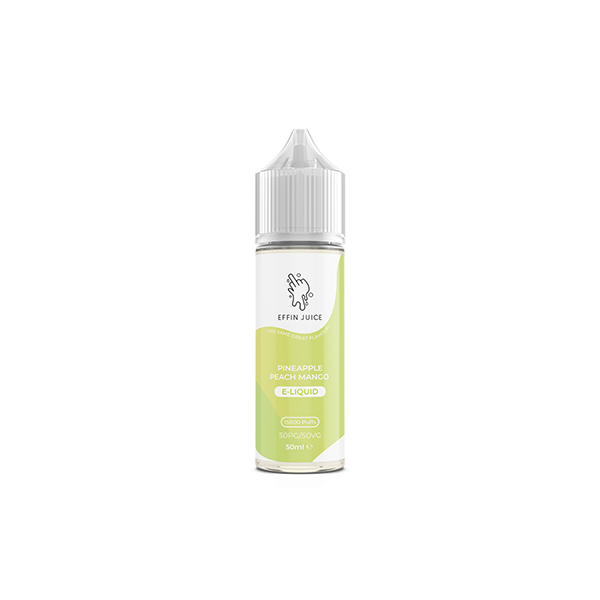 Nicotine-Free EFFIN Juice 50ml Shortfill - Customizable 50VG/50PG Blend