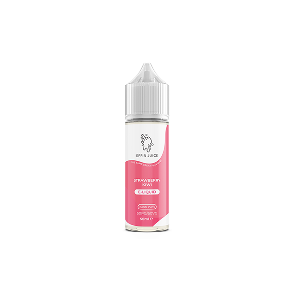 Nicotine-Free EFFIN Juice 50ml Shortfill - Customizable 50VG/50PG Blend