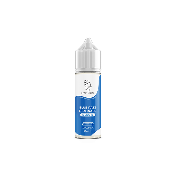 Load image into Gallery viewer, Nicotine-Free EFFIN Juice 50ml Shortfill - Customizable 50VG/50PG Blend

