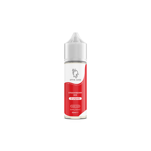 Nicotine-Free EFFIN Juice 50ml Shortfill - Customizable 50VG/50PG Blend