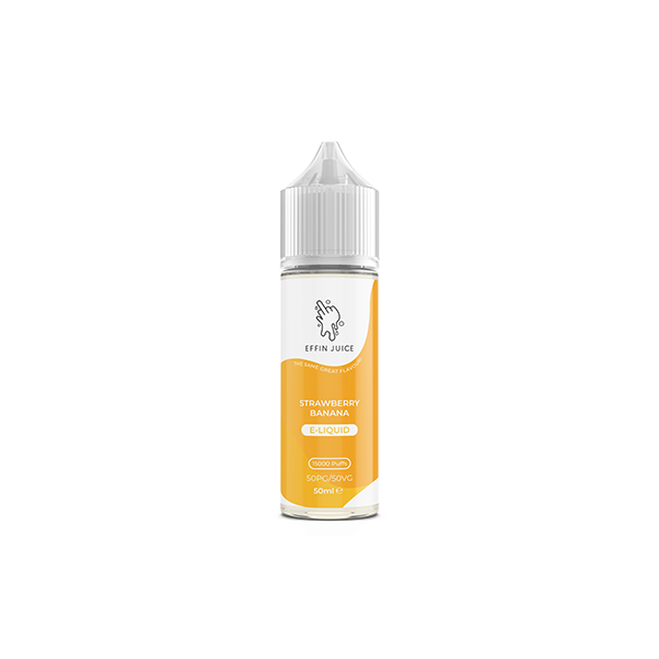 Nicotine-Free EFFIN Juice 50ml Shortfill - Customizable 50VG/50PG Blend