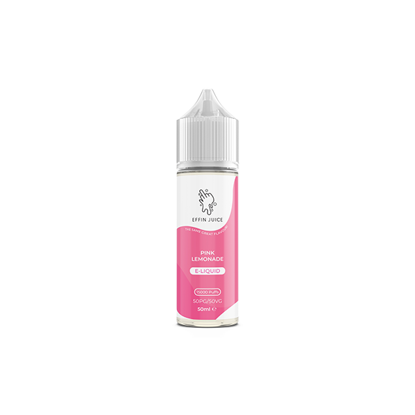 Nicotine-Free EFFIN Juice 50ml Shortfill - Customizable 50VG/50PG Blend