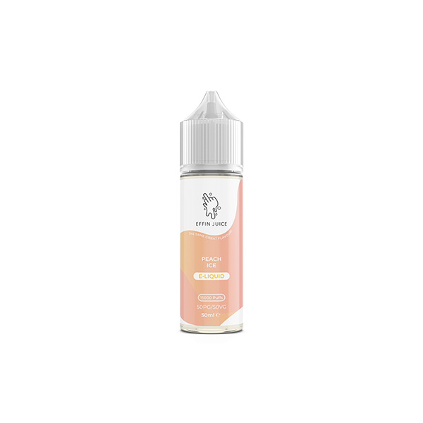 Nicotine-Free EFFIN Juice 50ml Shortfill - Customizable 50VG/50PG Blend