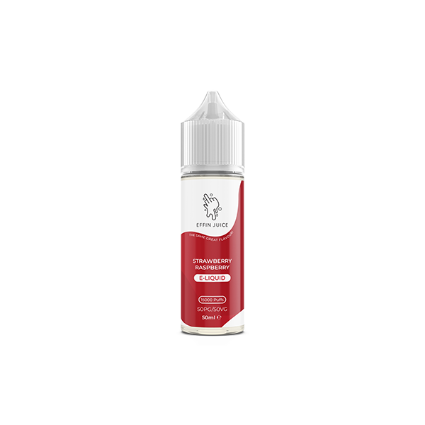 Load image into Gallery viewer, Nicotine-Free EFFIN Juice 50ml Shortfill - Customizable 50VG/50PG Blend
