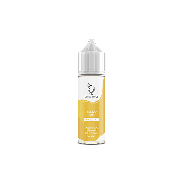 Nicotine-Free EFFIN Juice 50ml Shortfill - Customizable 50VG/50PG Blend