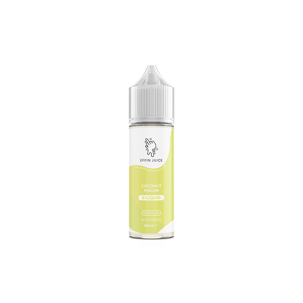 Nicotine-Free EFFIN Juice 50ml Shortfill - Customizable 50VG/50PG Blend
