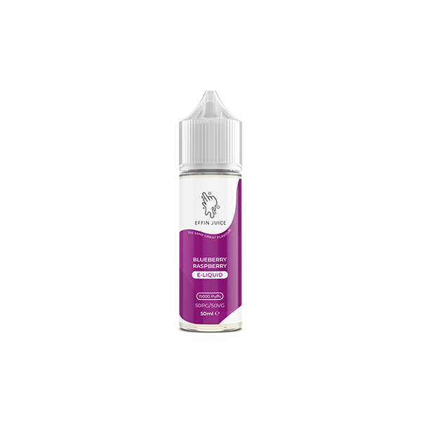 Nicotine-Free EFFIN Juice 50ml Shortfill - Customizable 50VG/50PG Blend