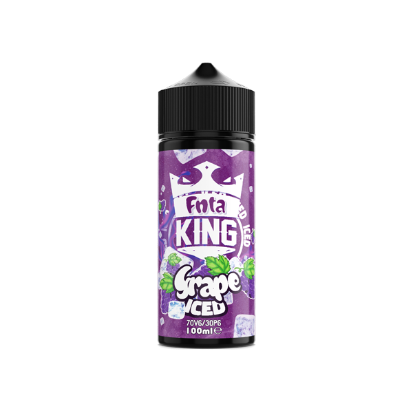 FNTA King Iced Tropical Fruit Fusion 100ml Shortfill 0mg (70VG/30PG)