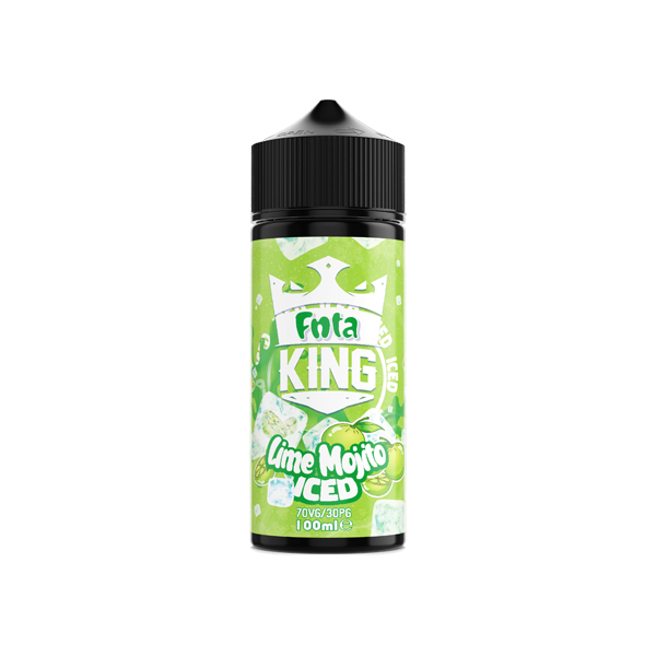 FNTA King Iced Tropical Fruit Fusion 100ml Shortfill 0mg (70VG/30PG)