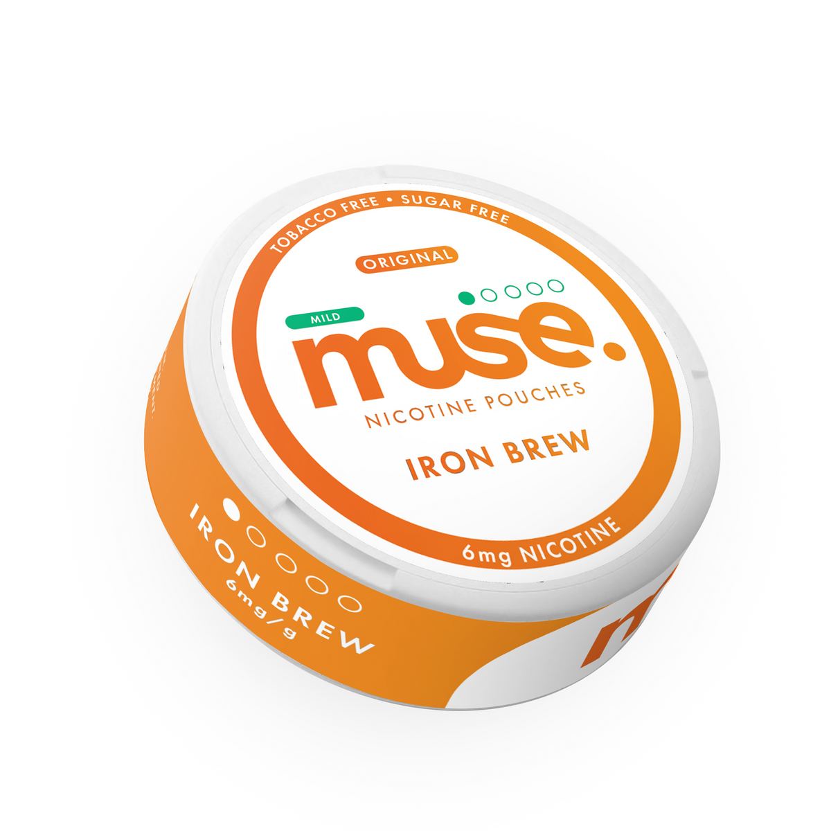 Muse Mix 6mg Nicotine Pouches - 20 Count Tub for a Tobacco-Free Experience