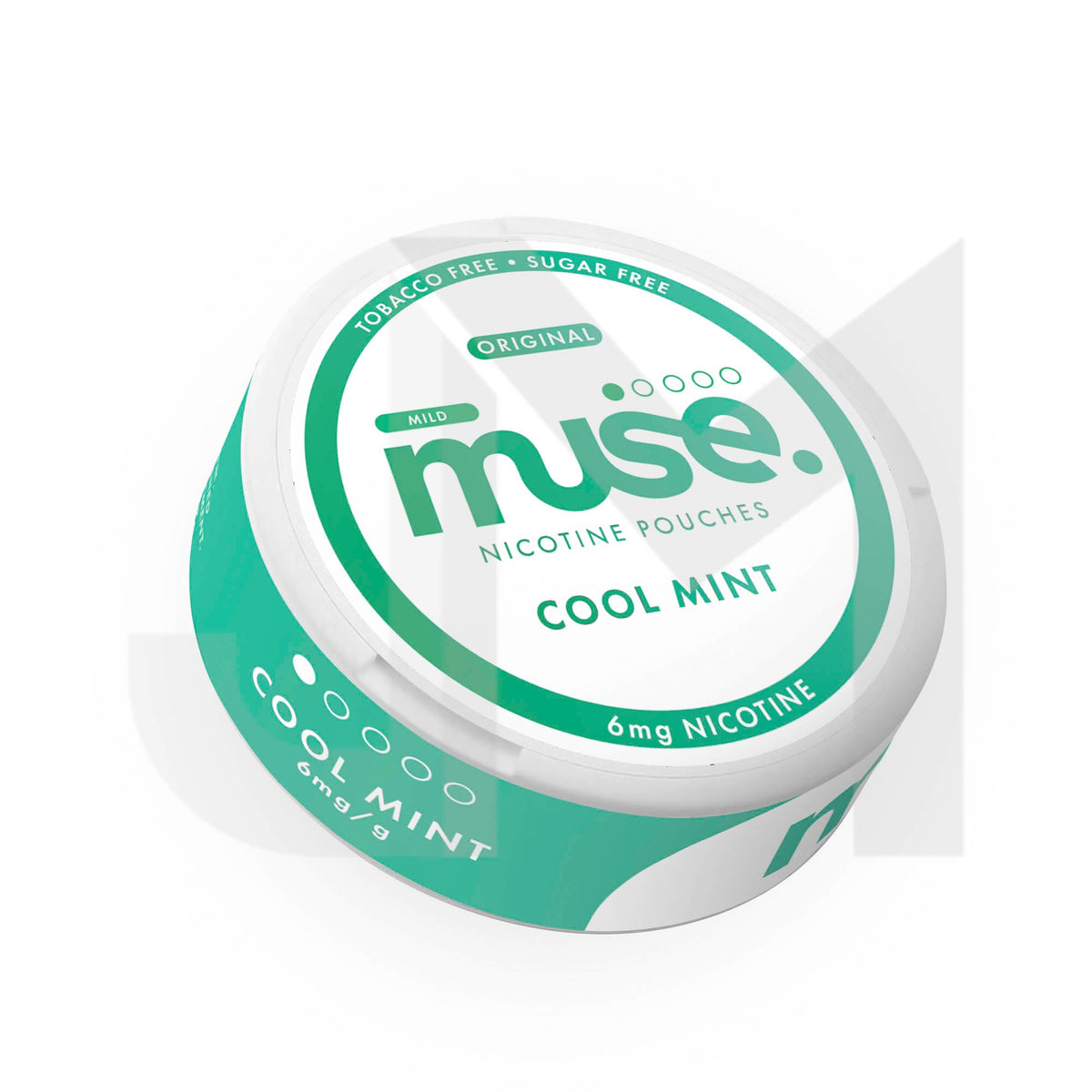 Muse Mix 6mg Nicotine Pouches - 20 Count Tub for a Tobacco-Free Experience