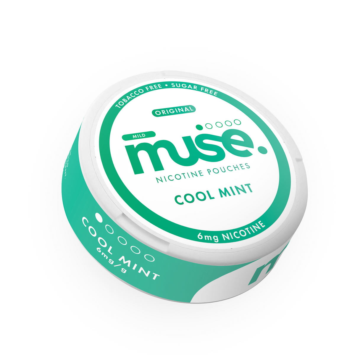 Muse Mix 6mg Nicotine Pouches - 20 Count Tub for a Tobacco-Free Experience