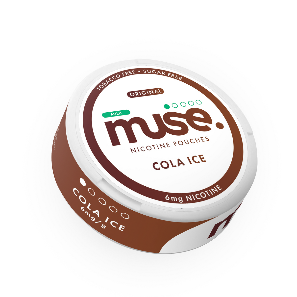 Muse Mix 6mg Nicotine Pouches - 20 Count Tub for a Tobacco-Free Experience