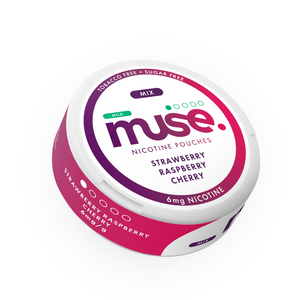 Muse Mix 6 mg nikotiinipusseja - 20 Count Tub - tupakaton kokemus