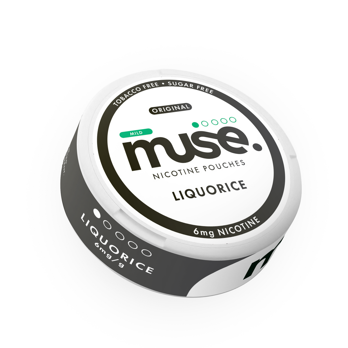 Muse Mix 6mg Nicotine Pouches - 20 Count Tub for a Tobacco-Free Experience