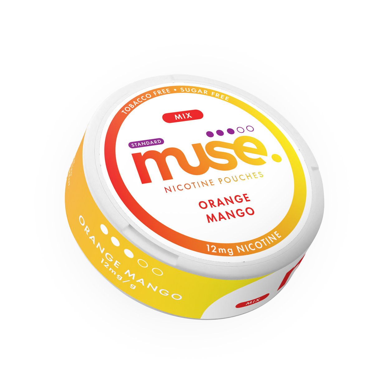 Muse Mix 12mg Sachets de nicotine sans tabac - 20 sachets pratiques
