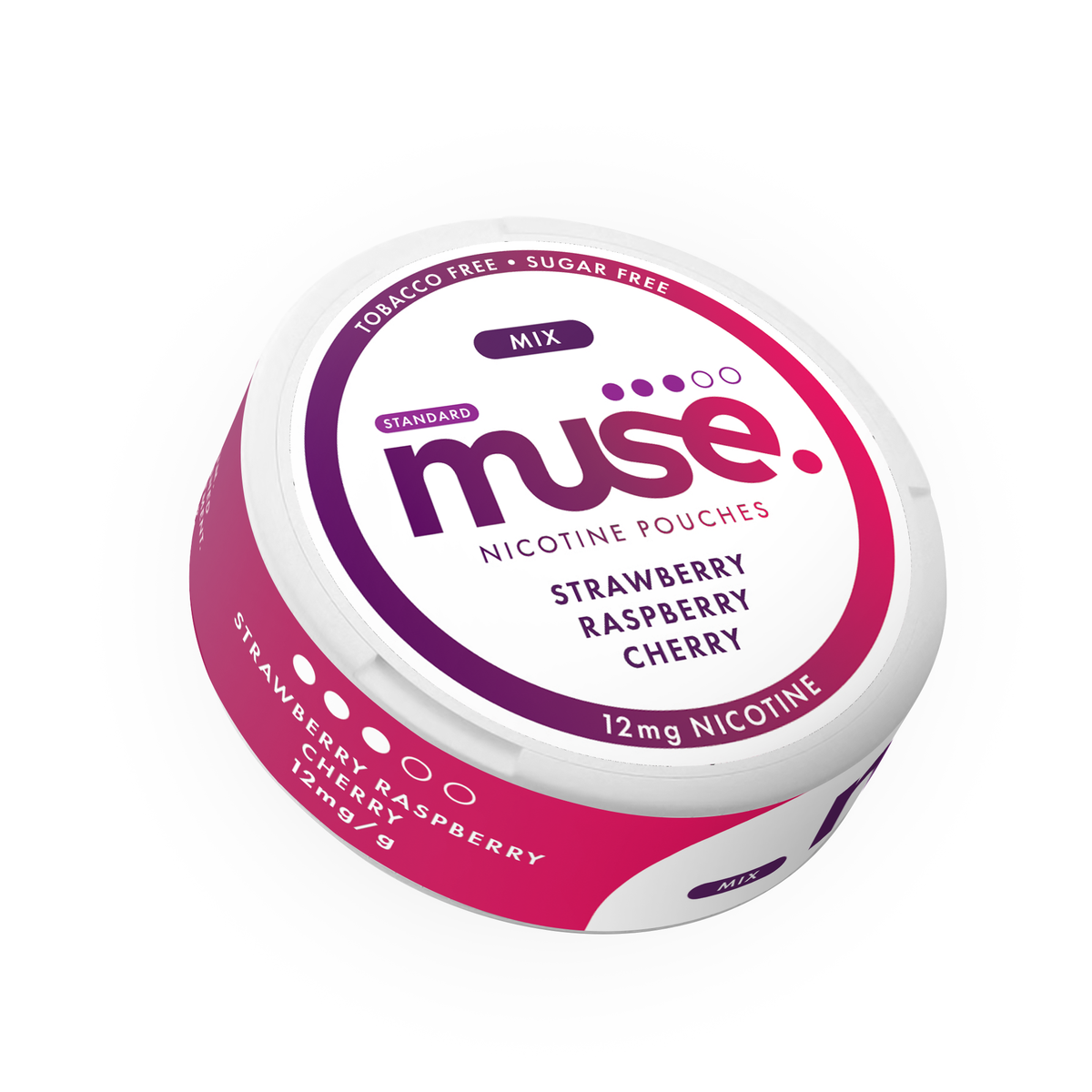 Muse Mix 12mg Sachets de nicotine sans tabac - 20 sachets pratiques