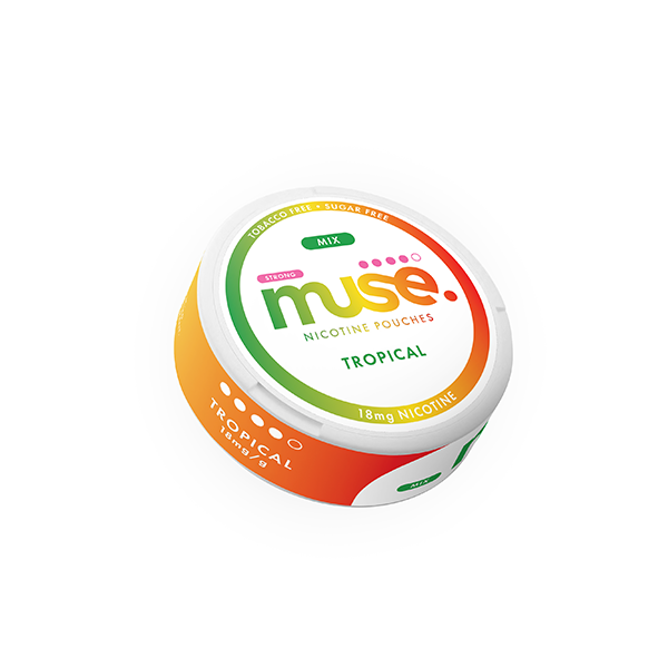 18mg Muse Nicotine Pouches - 20 Flavors for Discreet Enjoyment
