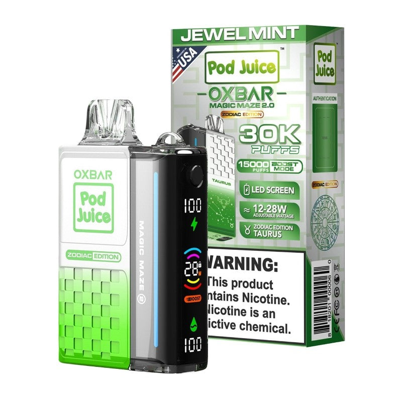 OXBAR x Pod Juice 30K Magické bludisko 2