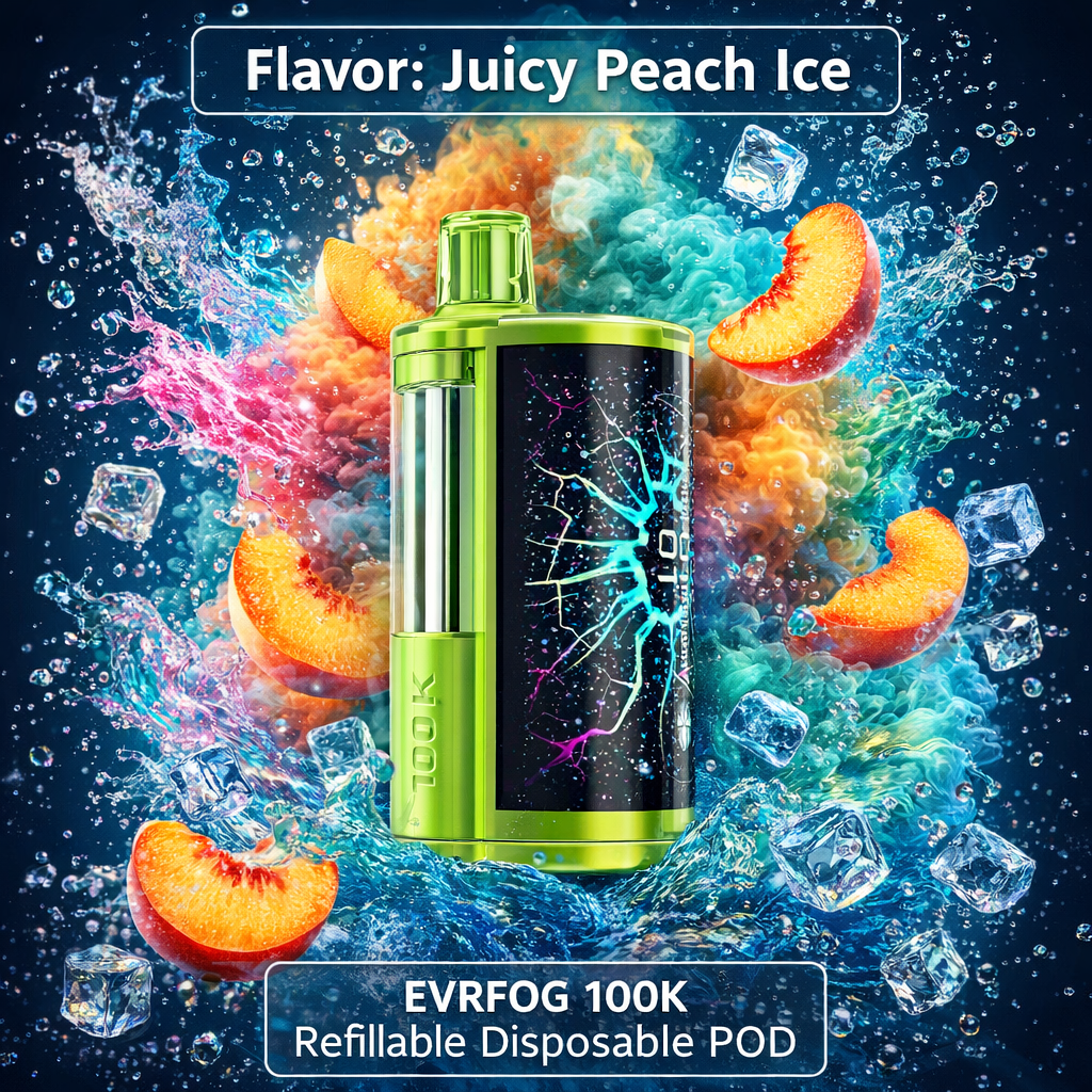 POD reîncărcabil de unică folosință EVRFOG 100K