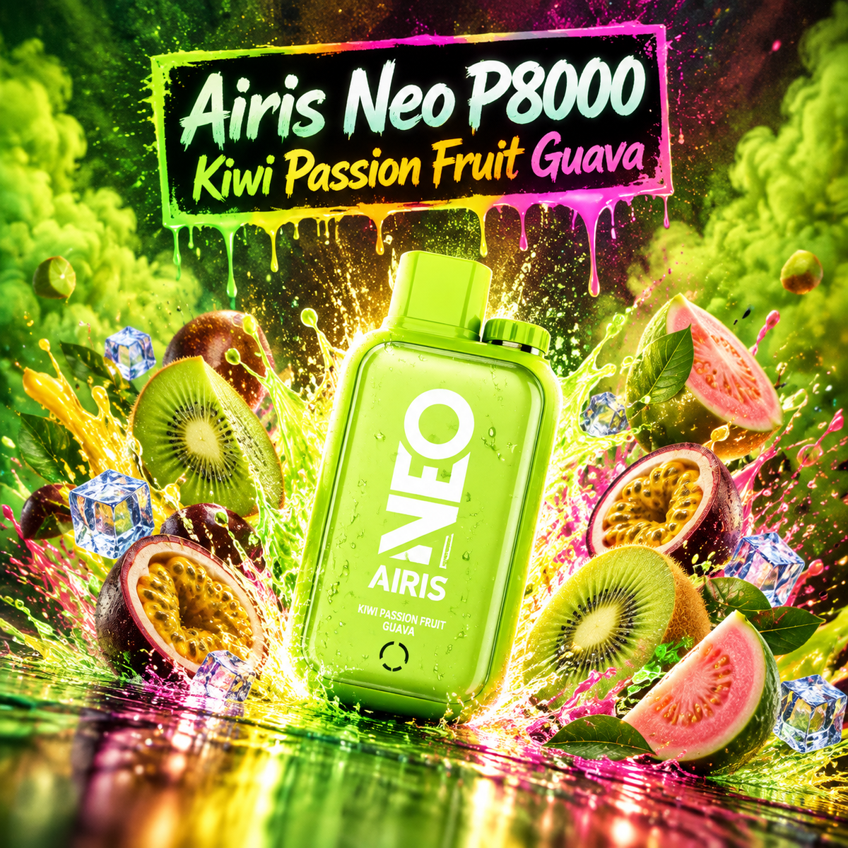 Airis Neo P8000 - Kiwi Passion Fruit Guava