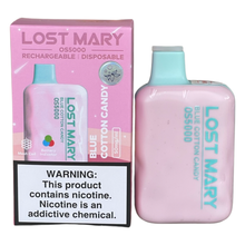 Attēla ielāde galerijas skatītājā, Blue Cotton Candy (Blueberry P&amp;B Cloudd) — Lost Mary OS5000
