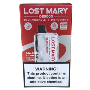 Acai Berry Storm Ice – Lost Mary OS5000 – Lustre Edition