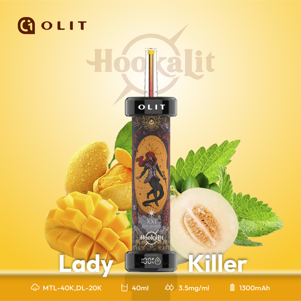 Lady Killer - Olit 40K Hookah - 40K Vapes