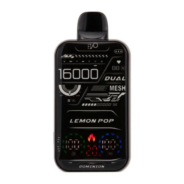 Lemon Pop - EVO Dominion 16000 - Дешёвые одноразовые вейпы до 10 долларов