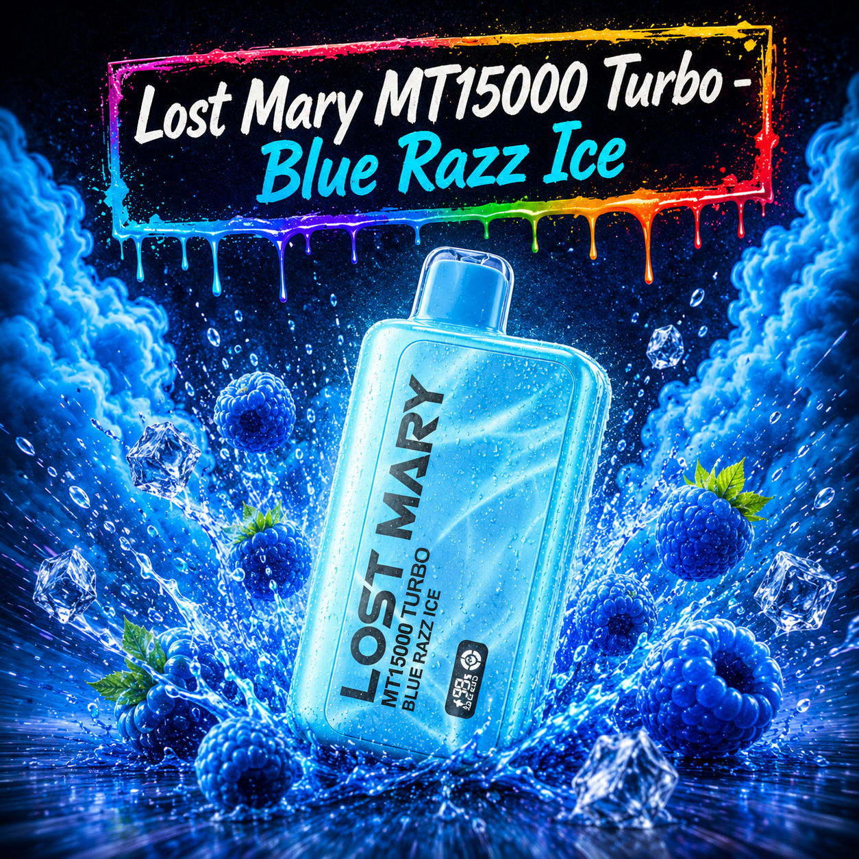 Lost Mary MT15000 Turbo - Blue Razz Ice