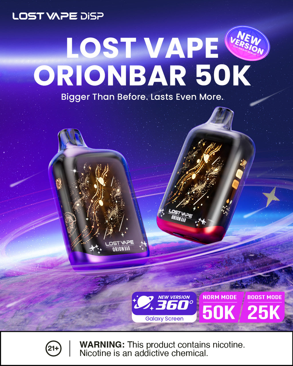 Load image into Gallery viewer, Lost Vape Orion Bar V2 50K
