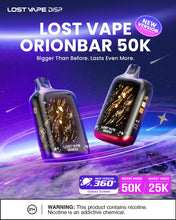 Charger l'image dans la visionneuse de galerie, Lost Vape Orion Bar V2 50K
