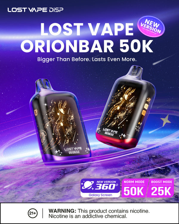 Lost Vape Orion Bar V2 50K - 20mg nikotínu - jednorazové výpary