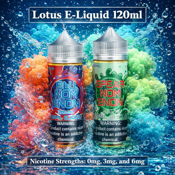 Lotus E-Liquid 120ml - Furnizori