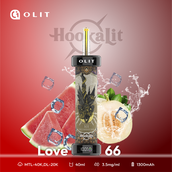 Love 66 - Olit 40K Hookah - 40K Vapes