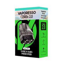 Įkelkite vaizdą į galerijos žiūrovą, Vaporesso LUXE X Pods 2pk
