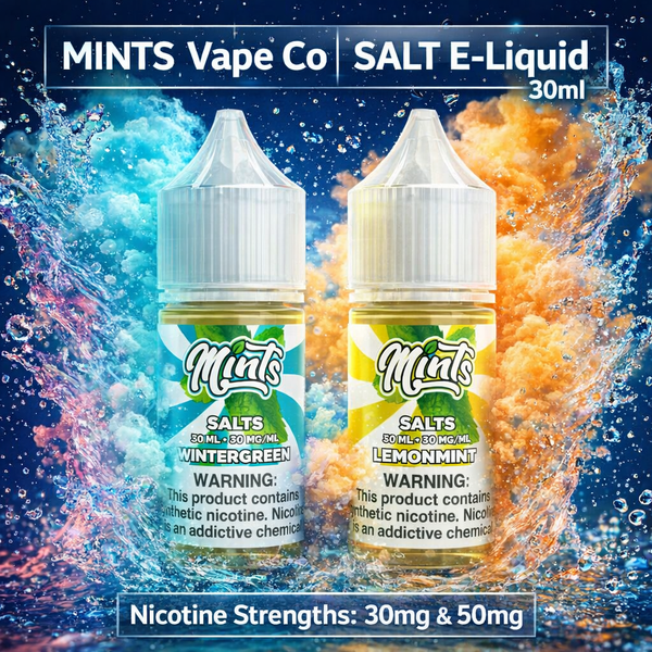 MINTS Vape Co SALT E-Liquid 30ml - Müüjad