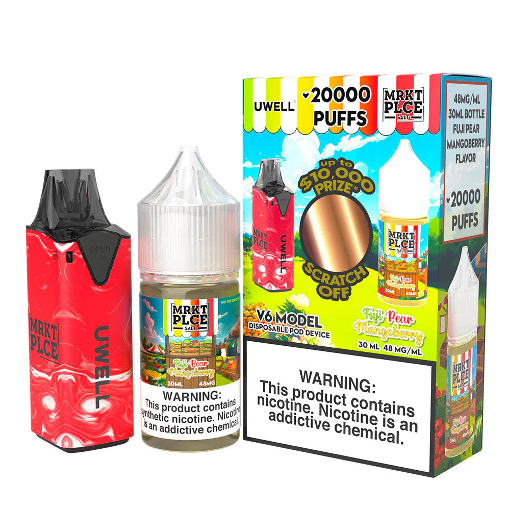 Load image into Gallery viewer, MRKT PLCE Salt x Uwell V6 Kit
