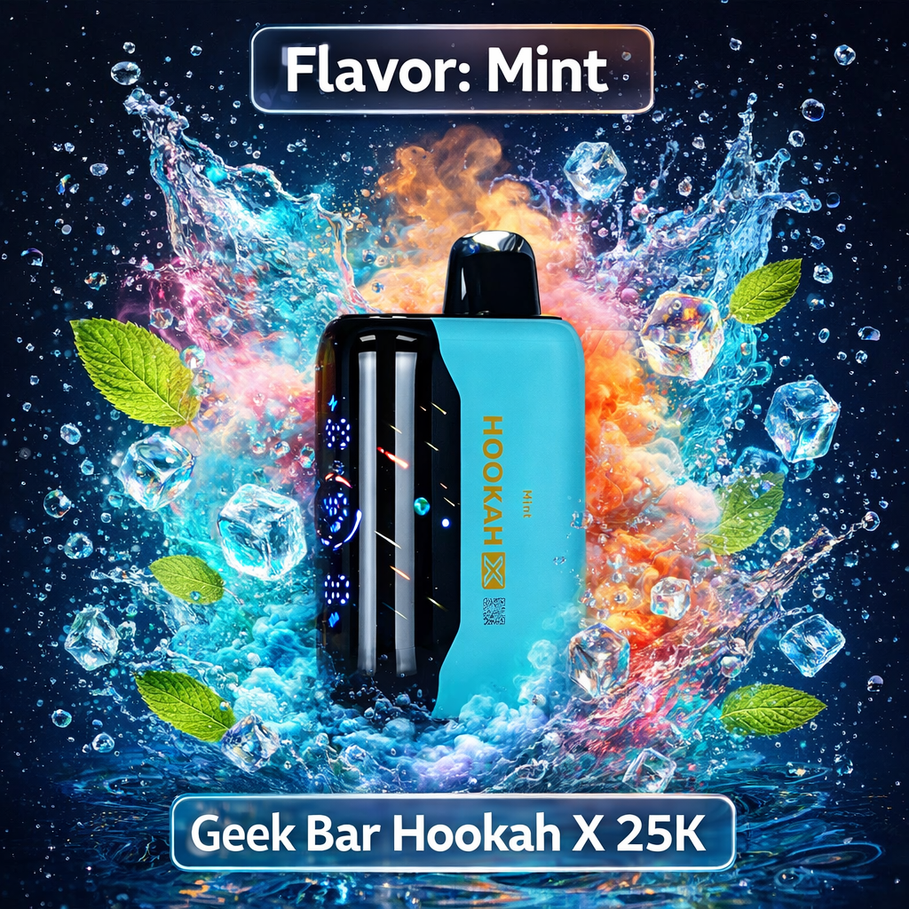 Lataa kuva gallerian katseluohjelmaan, Geek Bar Hookah X 25K
