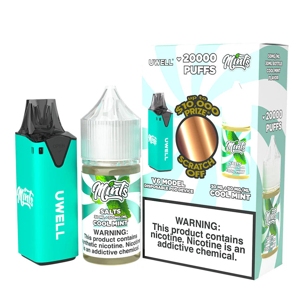Kit Mints Salt x Uwell V6