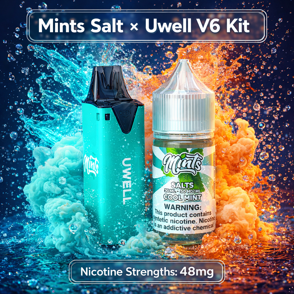 Carregar imagem no visualizador da Galeria, Kit Mints Salt x Uwell V6
